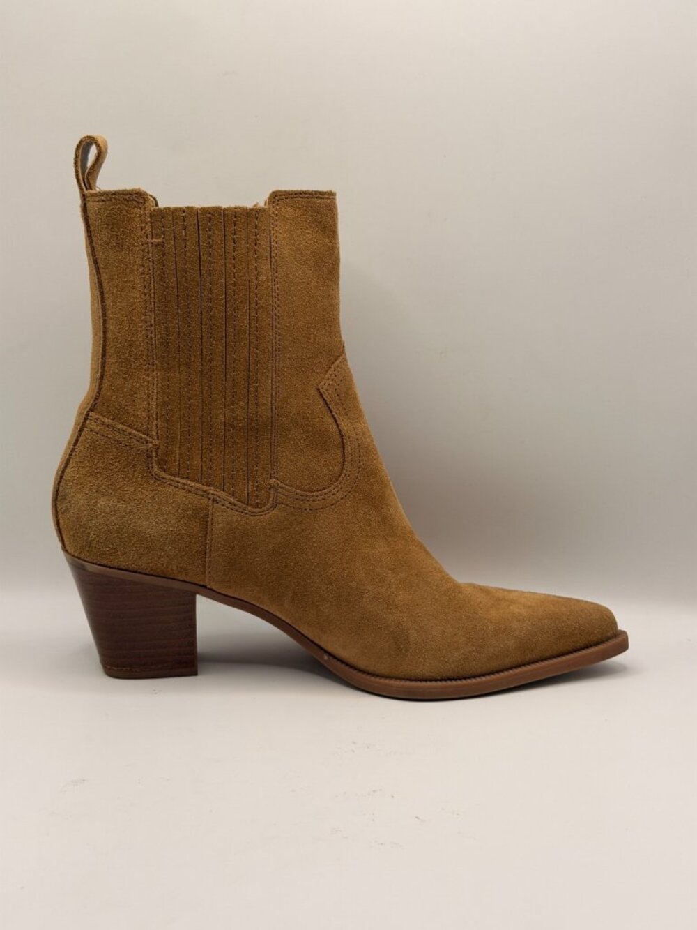 Dolce Vita Women Slim Chelsea Pointed Toe Bootie Sz 7.5 - Picture 5 of 8